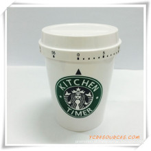Promoção temporizador de forma de café starbuck plástico (ha35005)